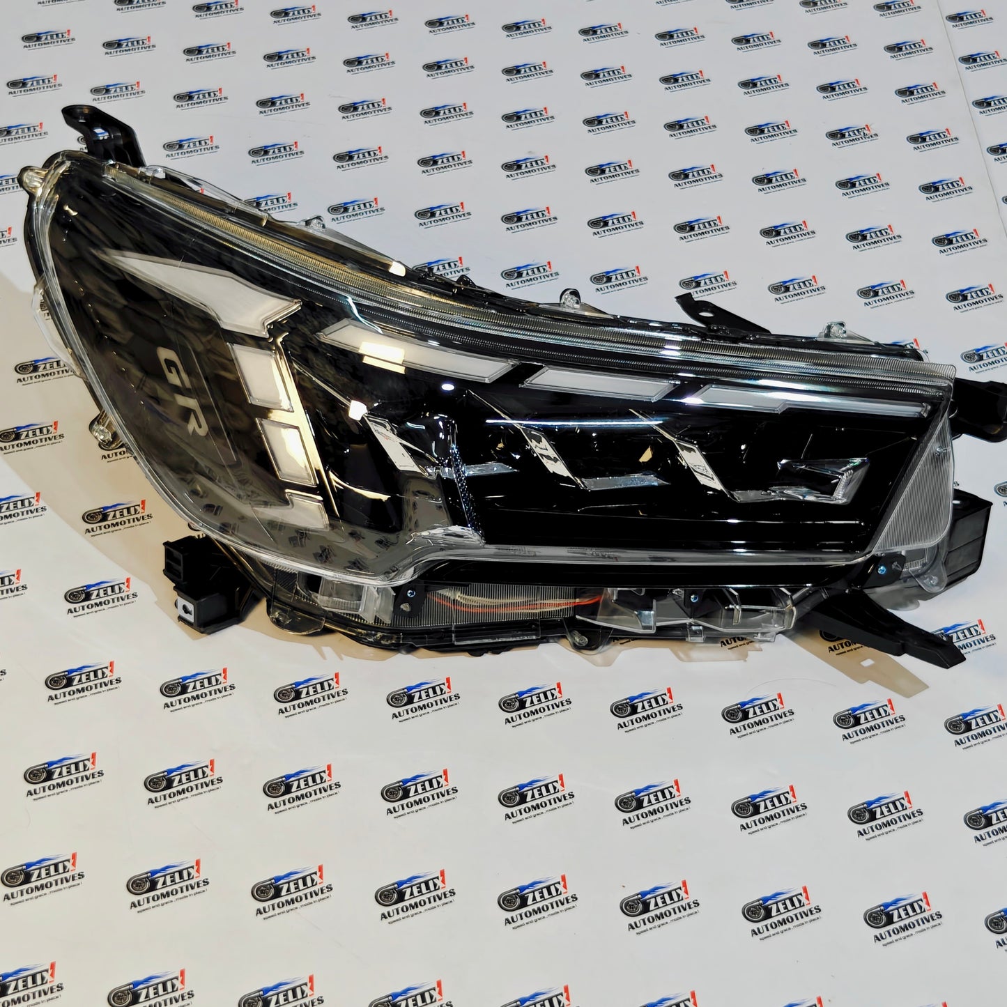 Toyota Hilux Projector Headlights with DRLs | GR-Sports Inspired