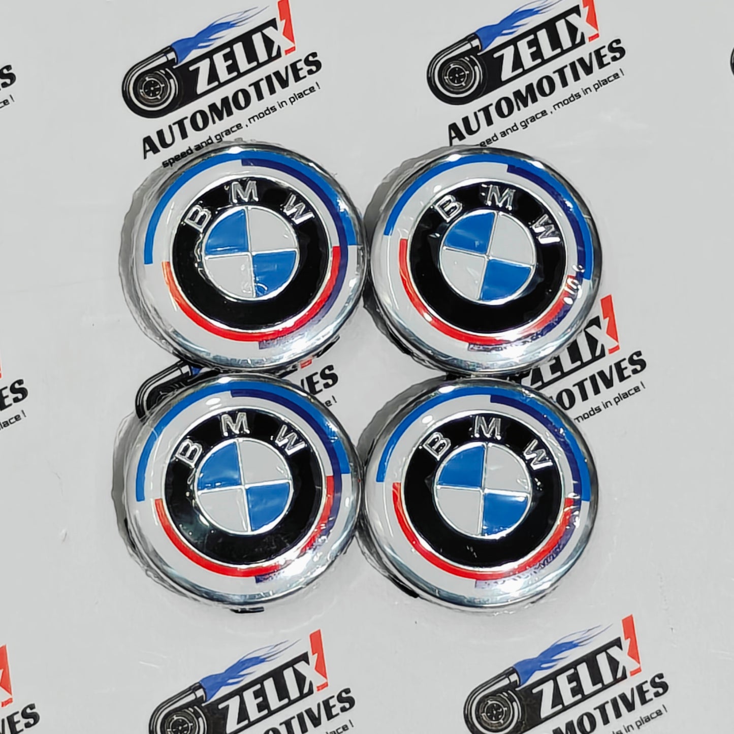 BMW Wheel Center Caps Set of 4 | Outer Diameter (68mm)