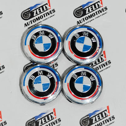 BMW Wheel Center Caps Set of 4 | Outer Diameter (68mm)