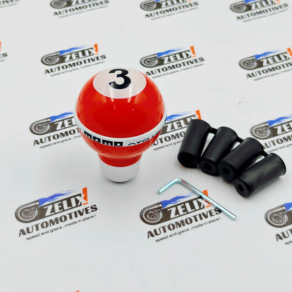 MOMO Snooker Ball Design Gear Knob | Universal Fit