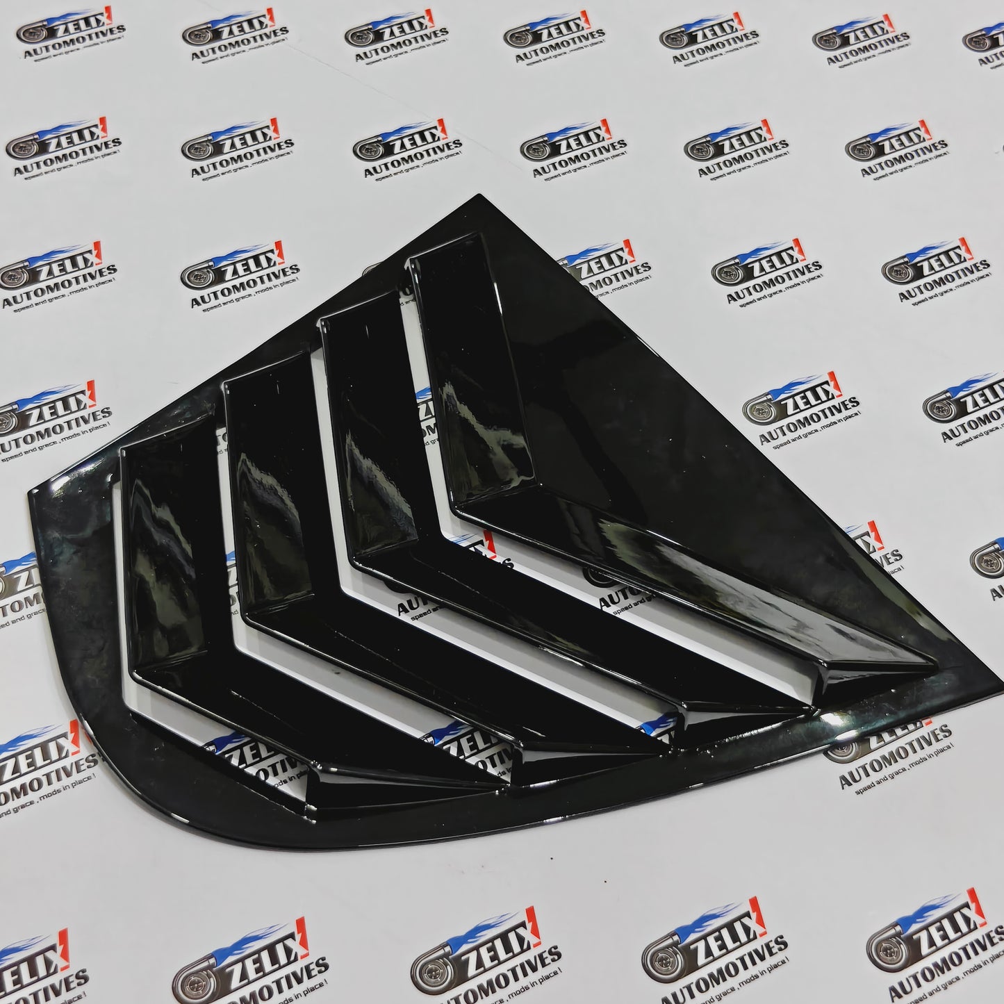 BMW 5-Series E60 Side Window Louvers