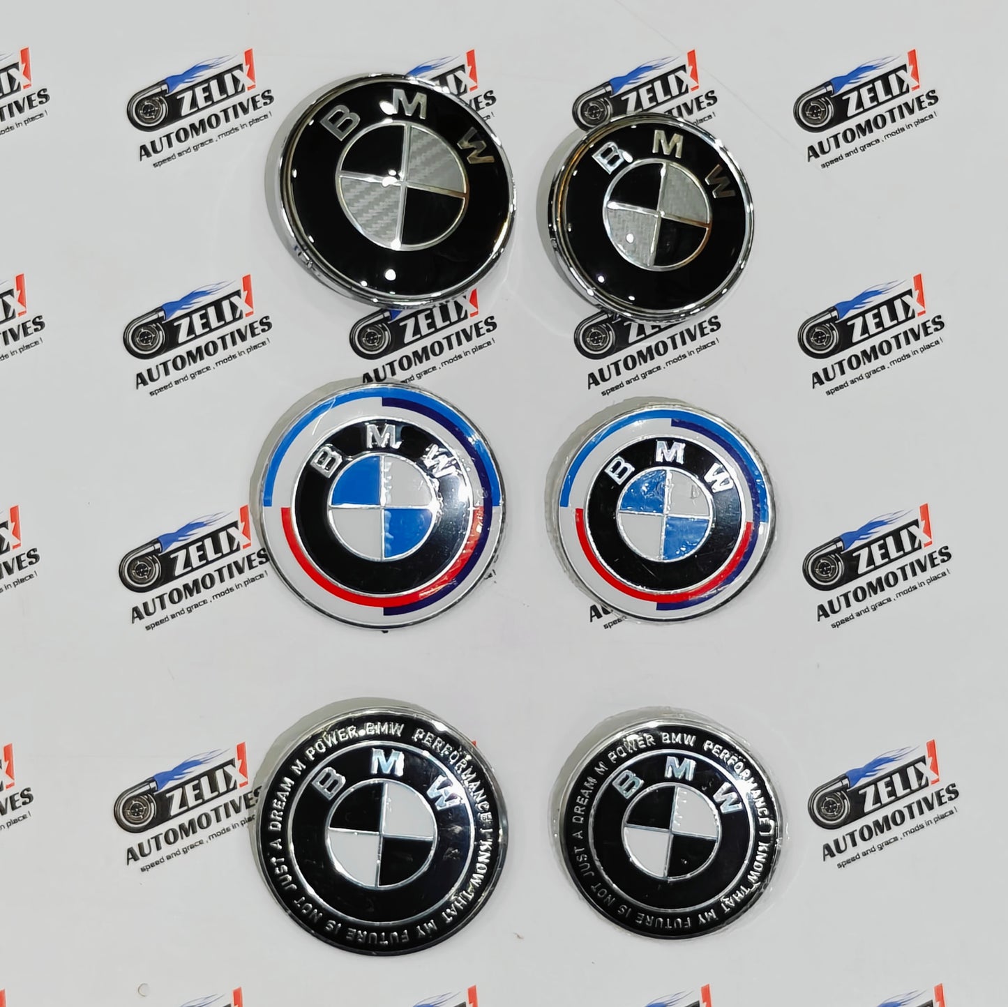 BMW Replacement Logo Set of 2 | Front & Rear