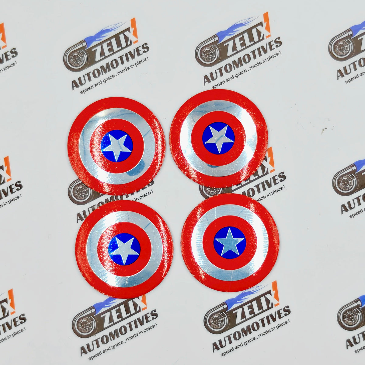 Car Wheel Stickers | Heroes Collection