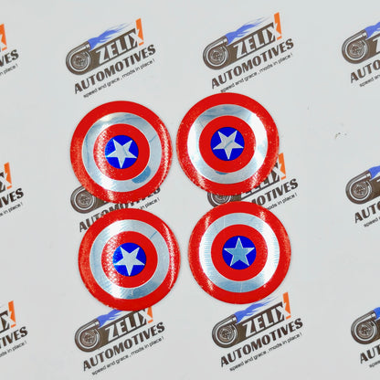 Car Wheel Stickers | Heroes Collection