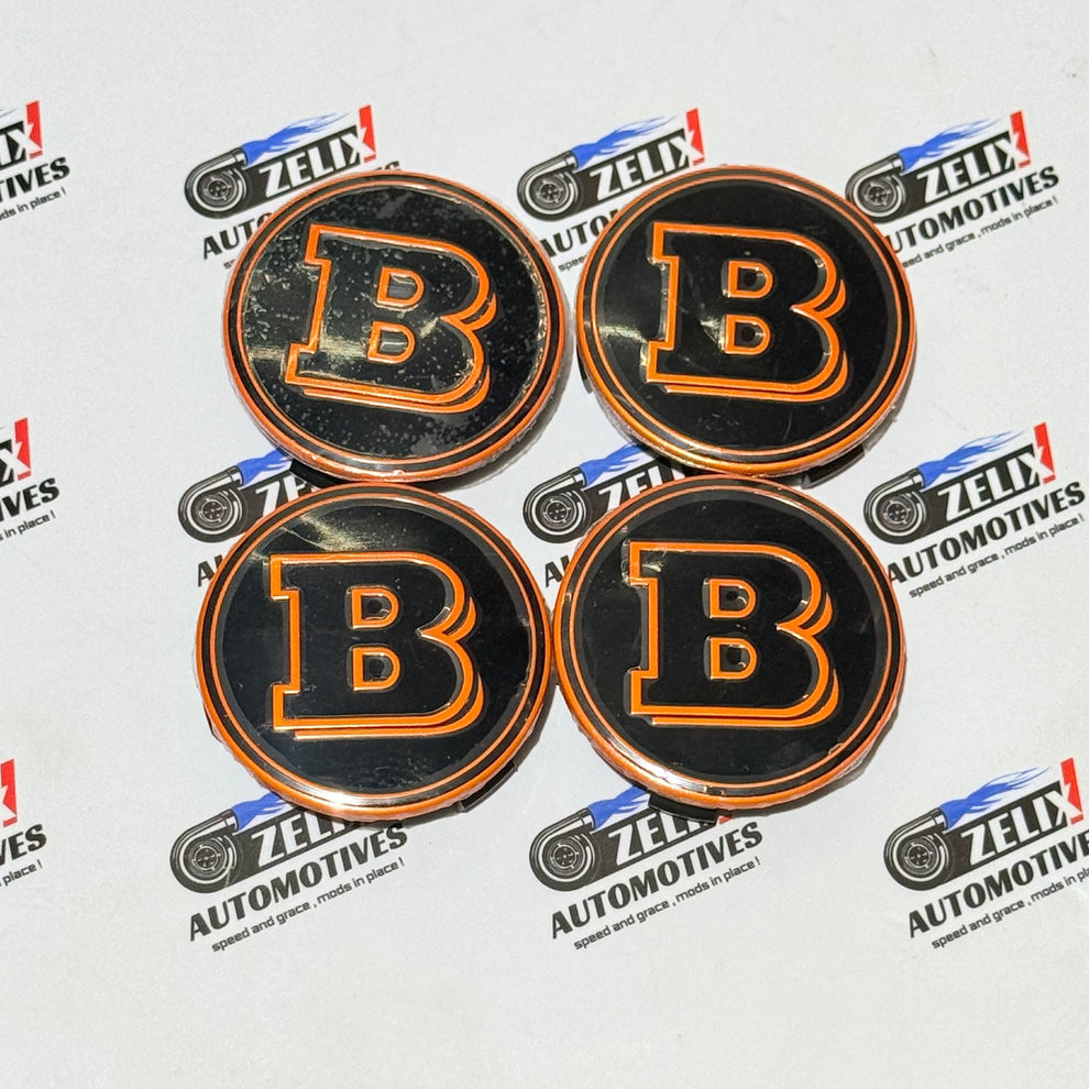 Mercedes Benz Brabus Wheel Caps | Outer Diameter 76.6-mm