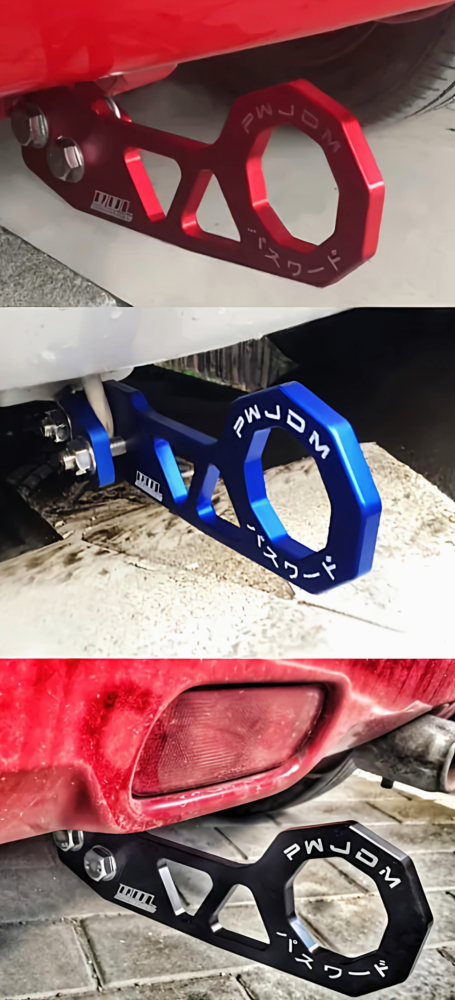Racing Rear Tow Hook – Universal Towing Accessory