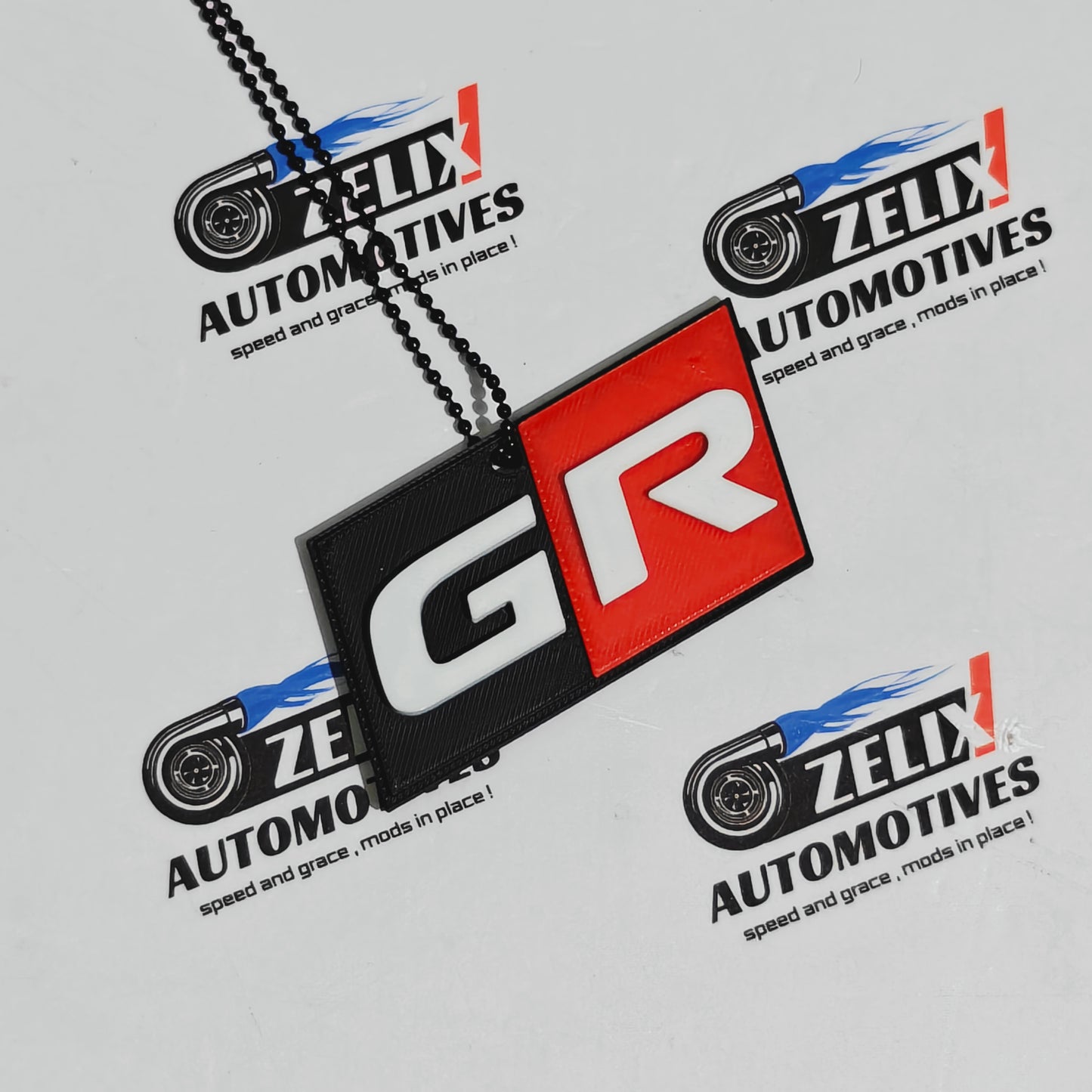 Racing Collection Mirror Hanging | 3D Texture