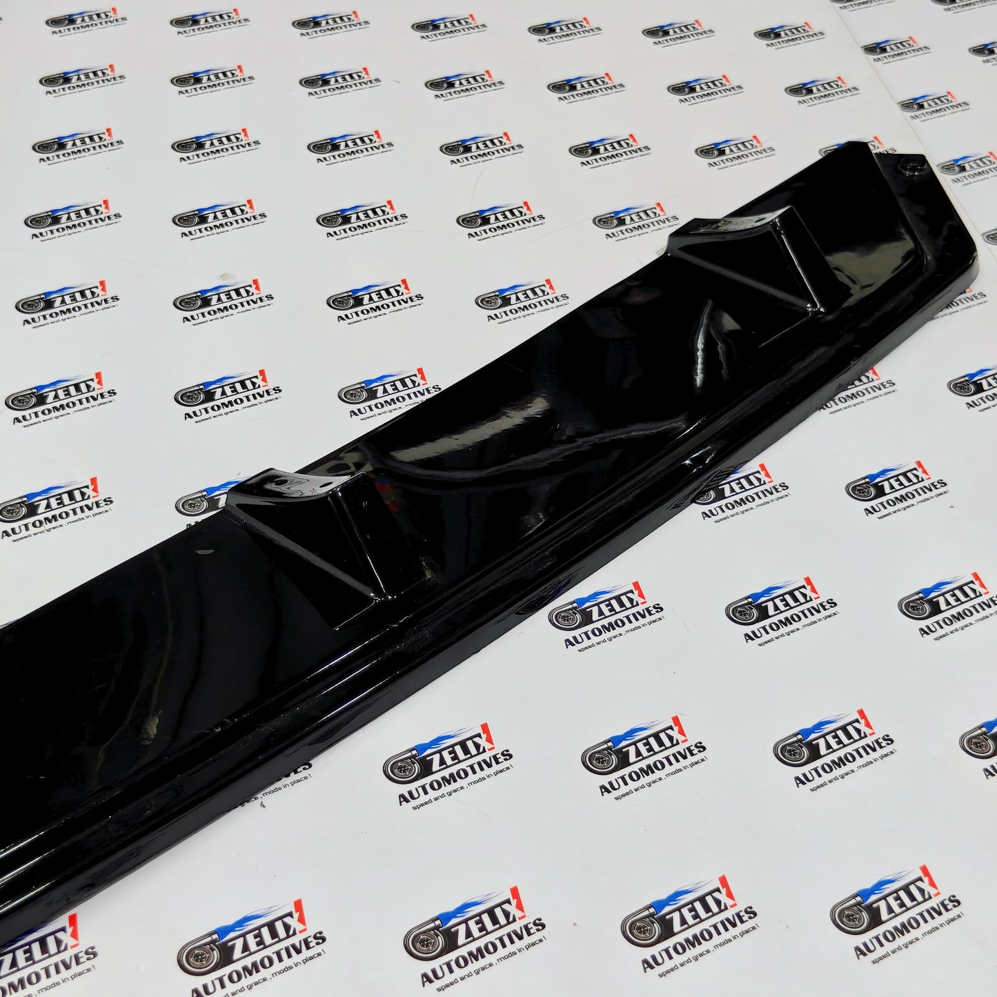 Hyundai Verna  Front Splitter  3-Piece Kit - (2023 Onwards) Gloss Black Finish