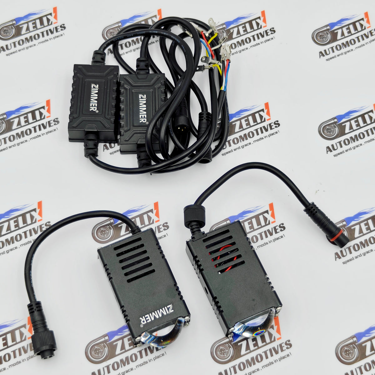 Zimmer ZM1 Compact Series LED Projector | Blue Lens | Dual Color