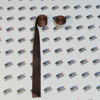 Universal Plain Seat Belts (Pair) | Enhances interior styling