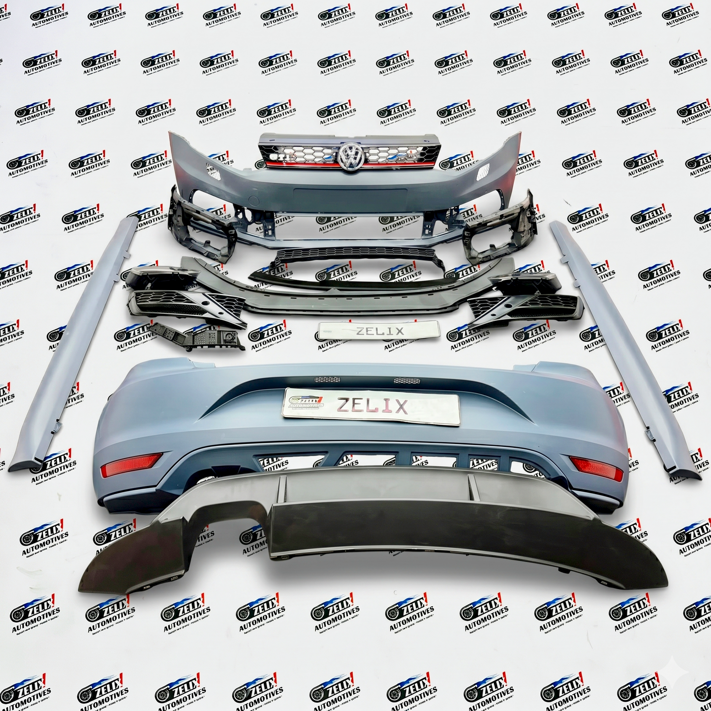 VW Polo GTI-Inspired Full Body Kit (Imported) | Compatible 2010+ (Unpainted)
