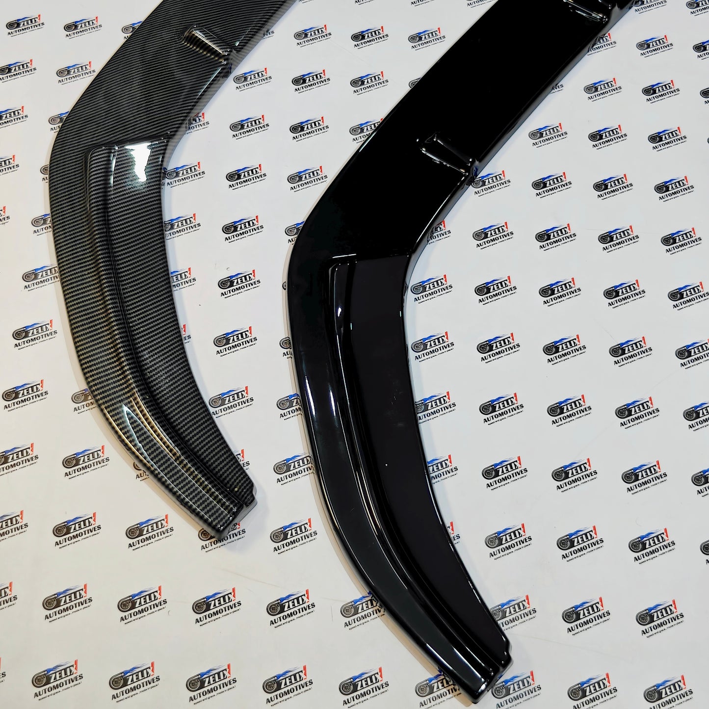VW Virtus & Skoda Slavia Single-Piece Front Splitter