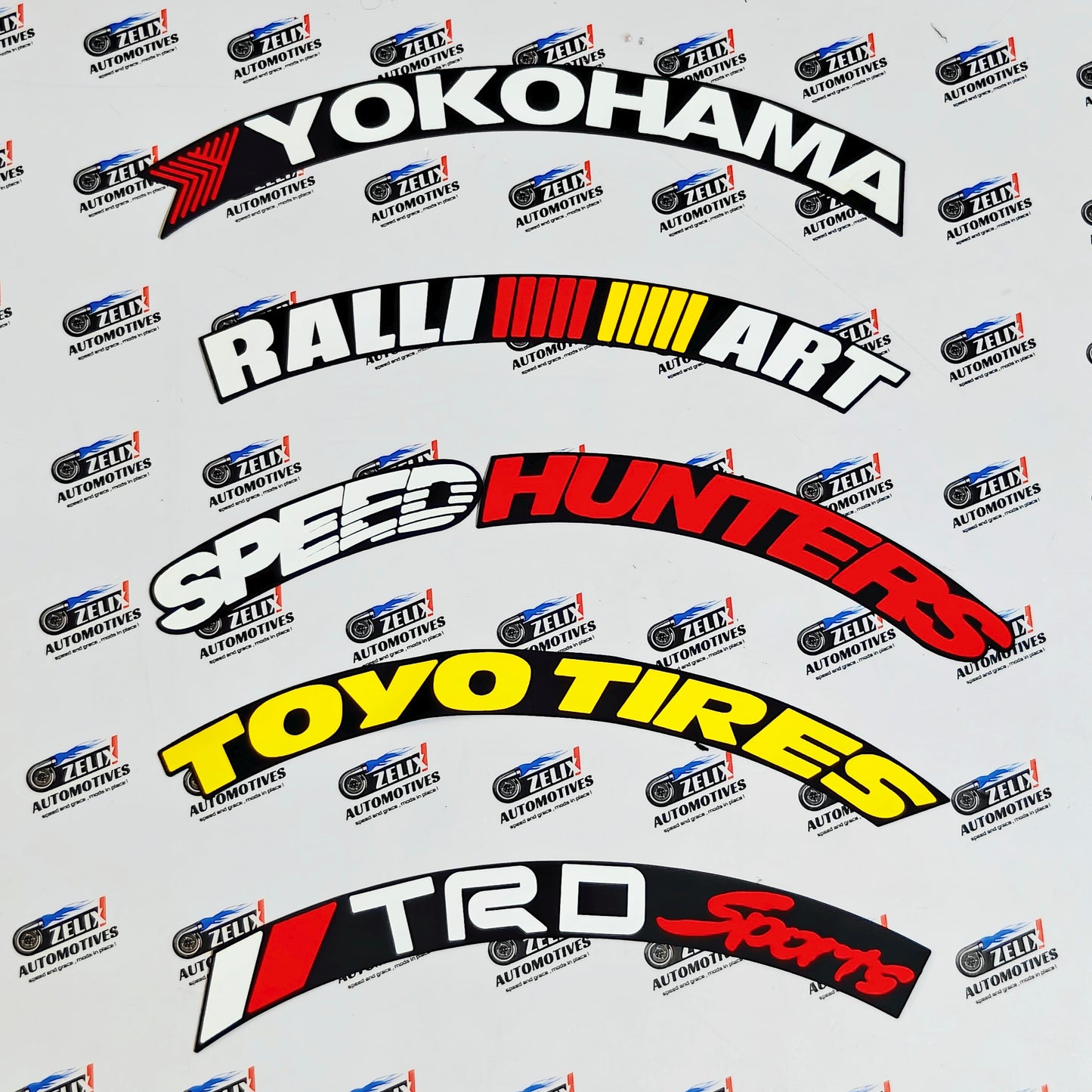 Car Tyre Stickers
