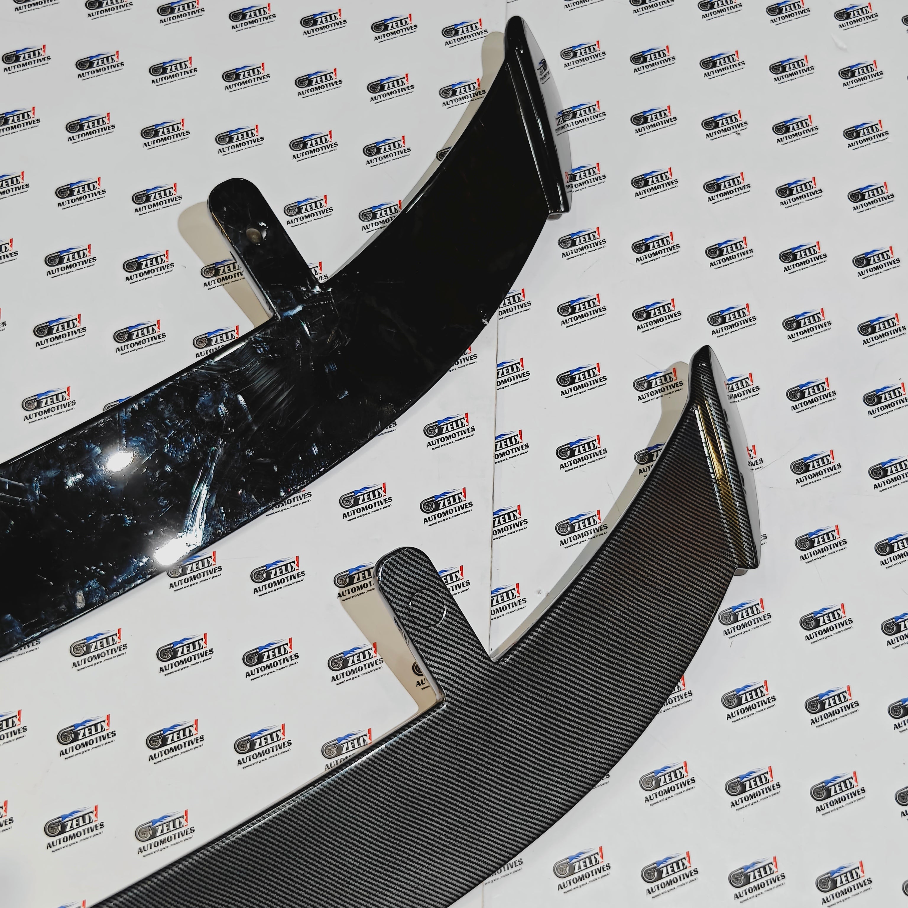 Universal Rear Spoiler Wing for Hatchback And SUV | Gloss Black