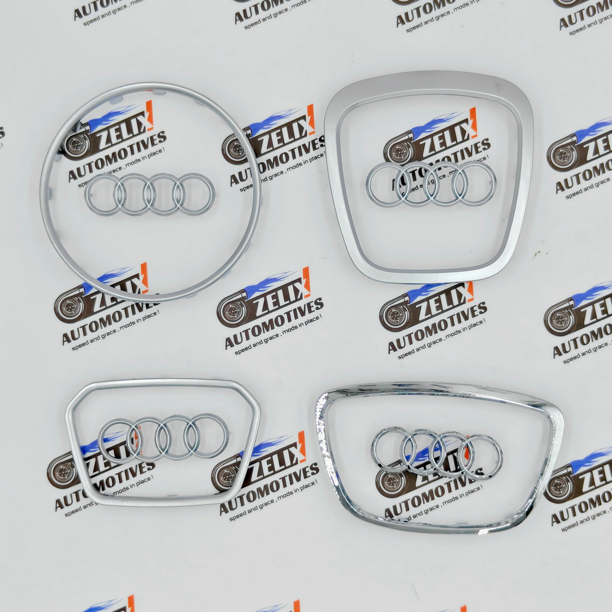 Steering Wheel Trims Compatible With Audi | Premium Aftermarket Upgrade
