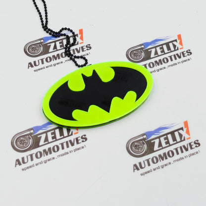 Neon Fluorescent Car Mirror Hanging | Marvel & DC Collection