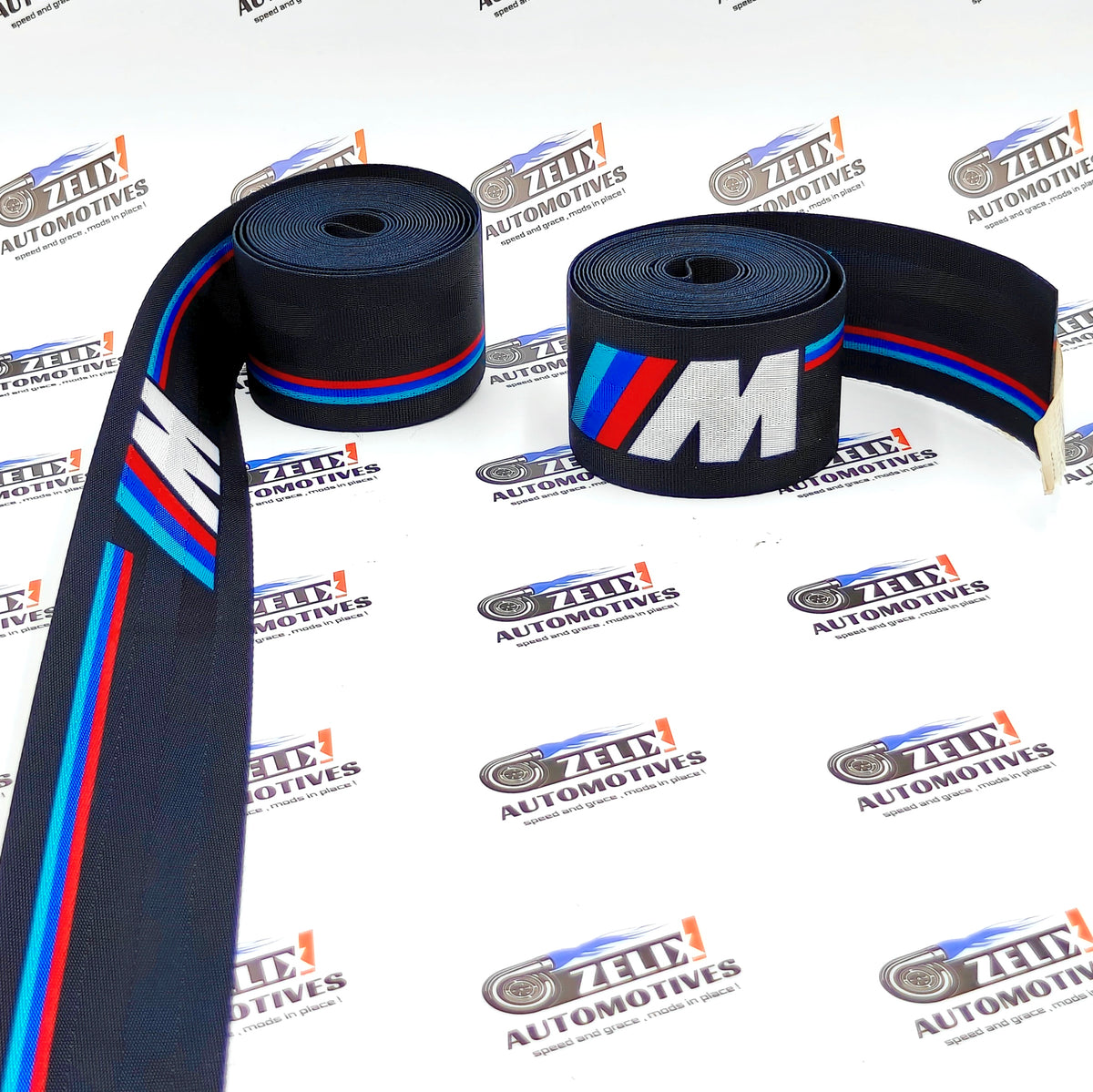 BMW M-Style Seat Belts (Pair) | Stock Replacement