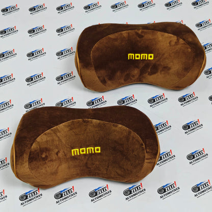Momo Memory Foam Car Neck Rest Cushion (Pair)