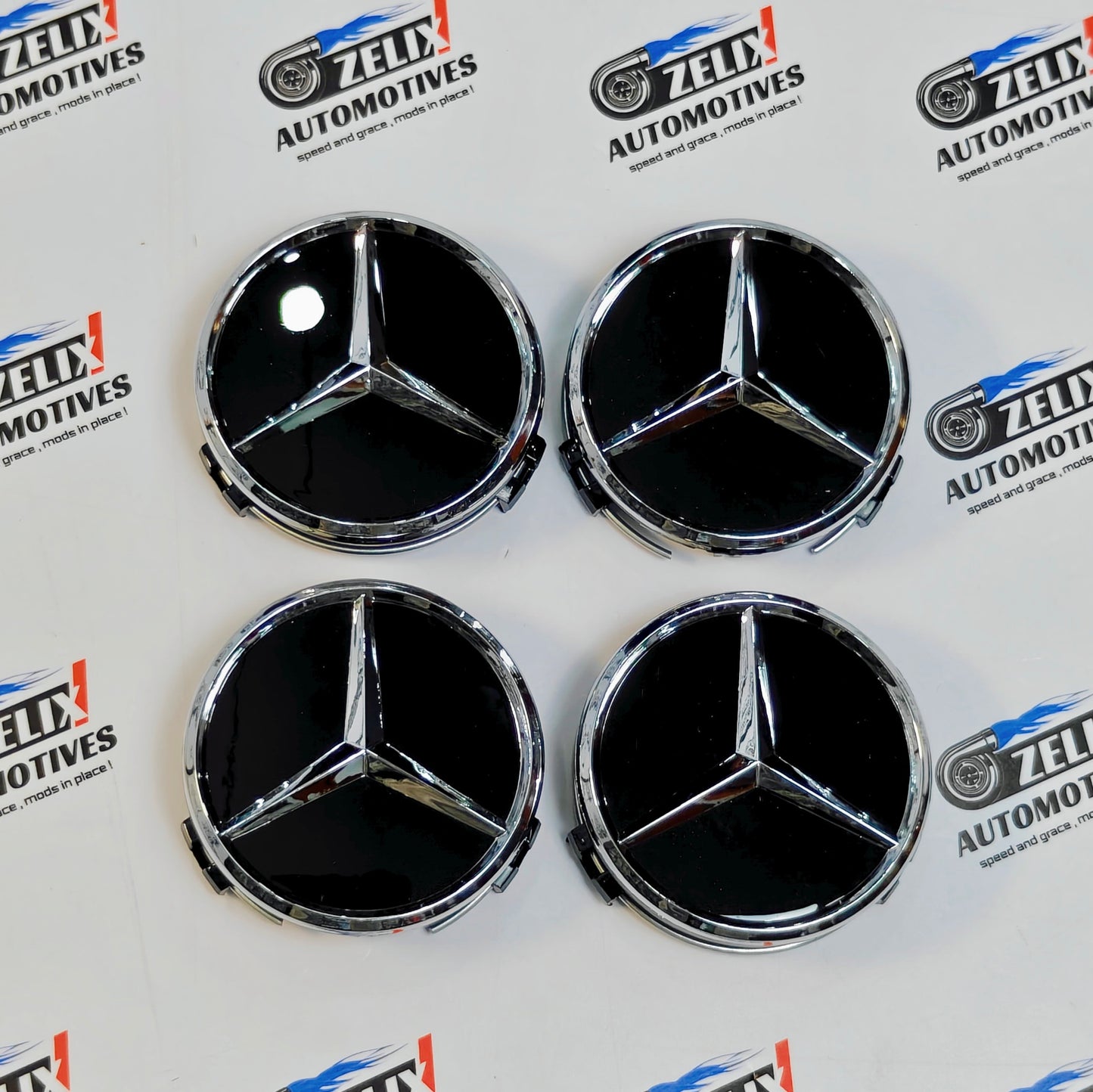 Mercedes-Benz Wheel Caps Outer Diameter 78 mm