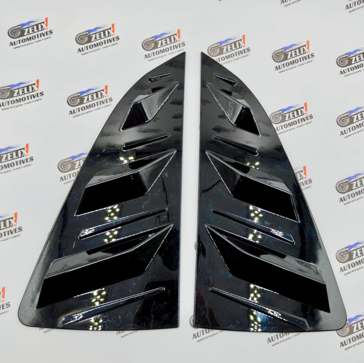VW Polo Window Louvers Compatible With 2014+ Models | Enhances Side Profile