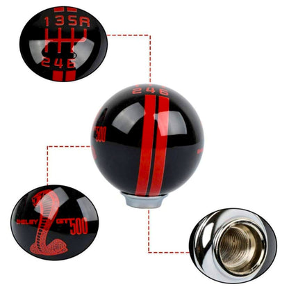5-Speed Shelby GT500 Manual Gear Shift Knob – Available in Multiple Colors