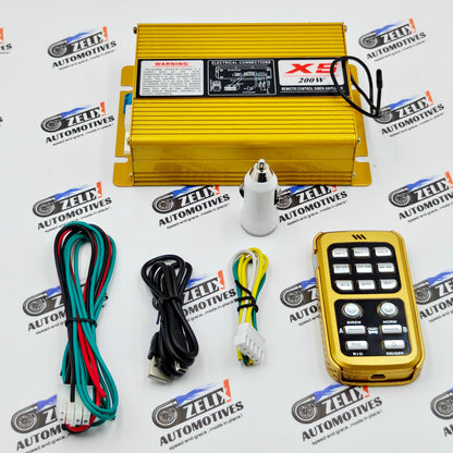 Remote Controlled Federal Siren with Wireless Remote | High-power (200W)