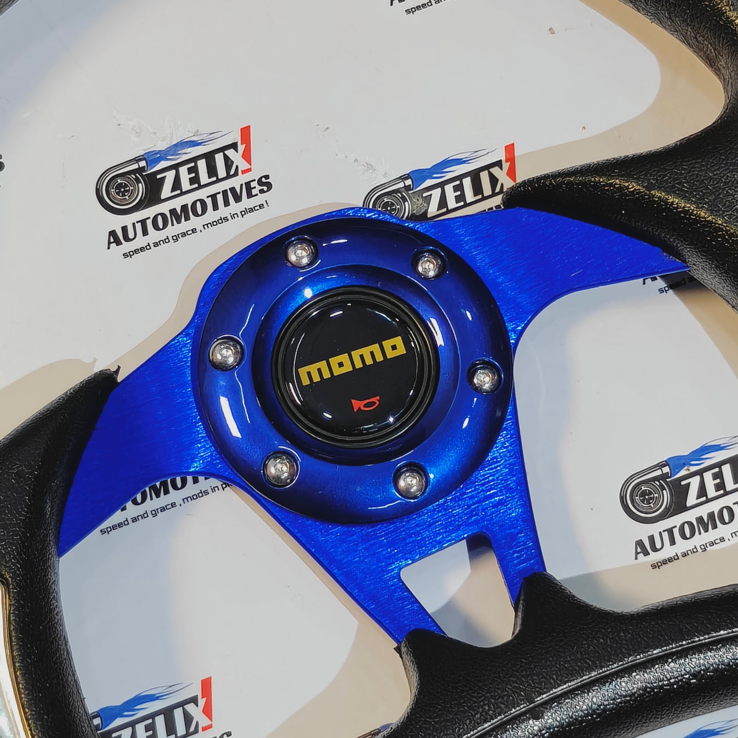 MOMO Steering Wheel 12-Inch | Sporty Design