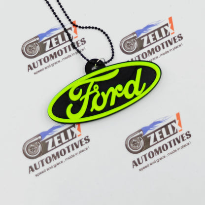 Neon Fluorescent Car Mirror Hanging For Ford,Nissan,Mitsubishi & Chevrolet