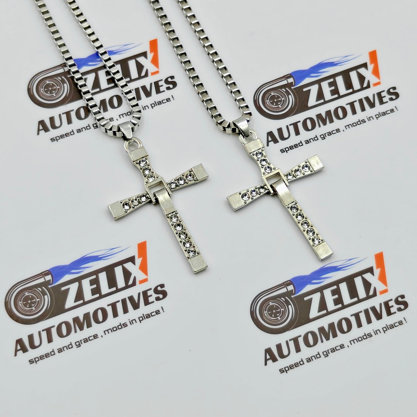 Christian Cross Symbol Car Mirror Hanging