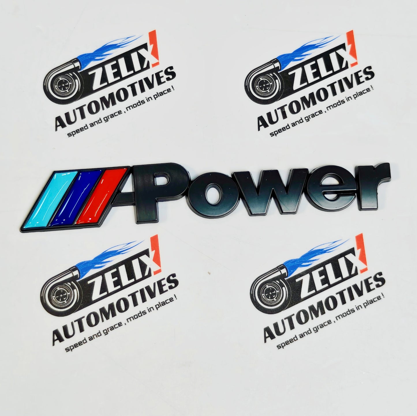 Rear Badges For BMW M-Power