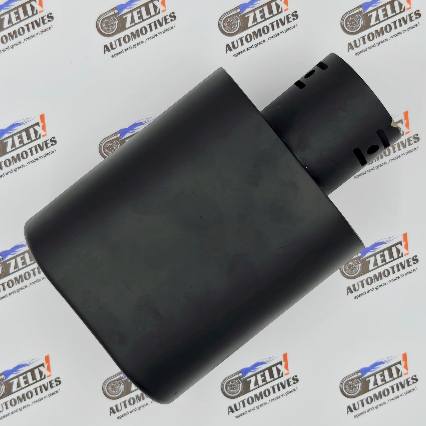 Universal Matte Oval Single Exhaust Tip | Premium Matte Finish