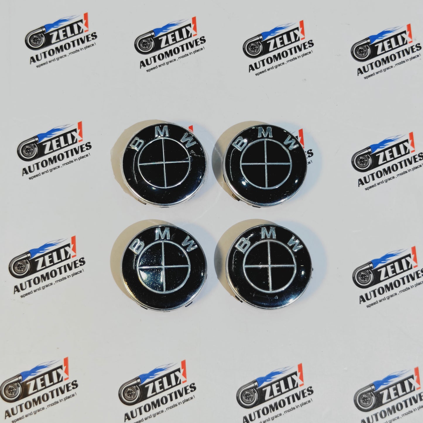 BMW Wheel Center Caps Set of 4 | Outer Diameter (56mm)