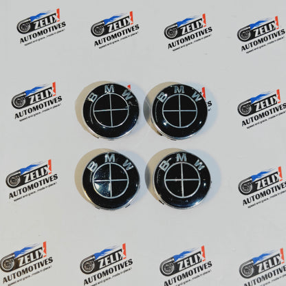 BMW Wheel Center Caps Set of 4 | Outer Diameter (56mm)