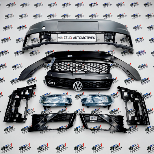 VW Polo GTI-Style Front Body Kit | Compatible with 2010+  Models