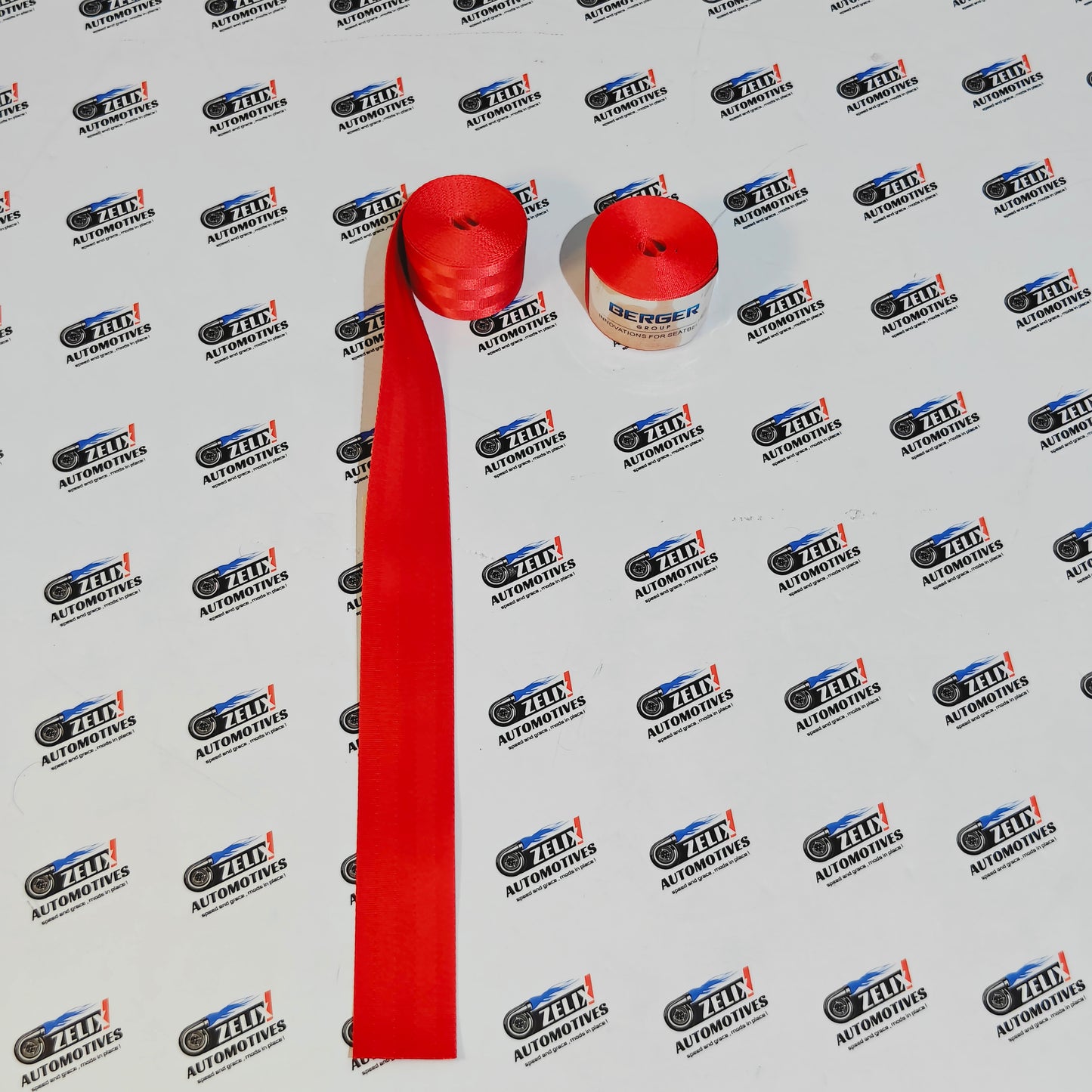 Universal Plain Seat Belts (Pair) | Enhances interior styling