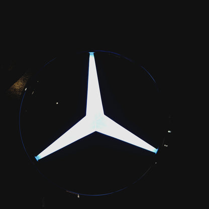 Mercedes Benz Hood Emblem with Integrated LED Light | Compatible With W204 and W205