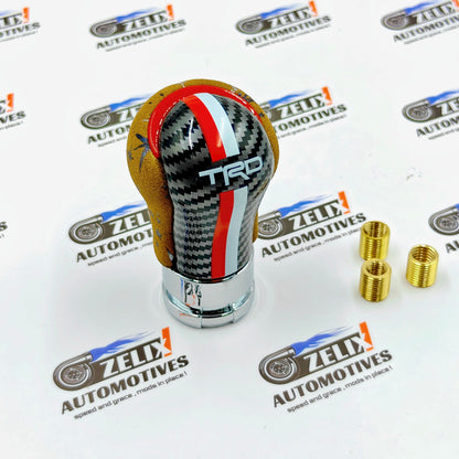 GR-Sports Alcantara Gear Knob | Compatible For Toyota Cars
