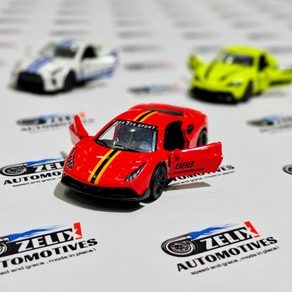 Dashboard Drifting Car | Die Cast Cars with Rotating Base