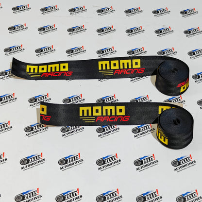 MOMO Racing Seat Belts (Pair) | JDM-Inspired