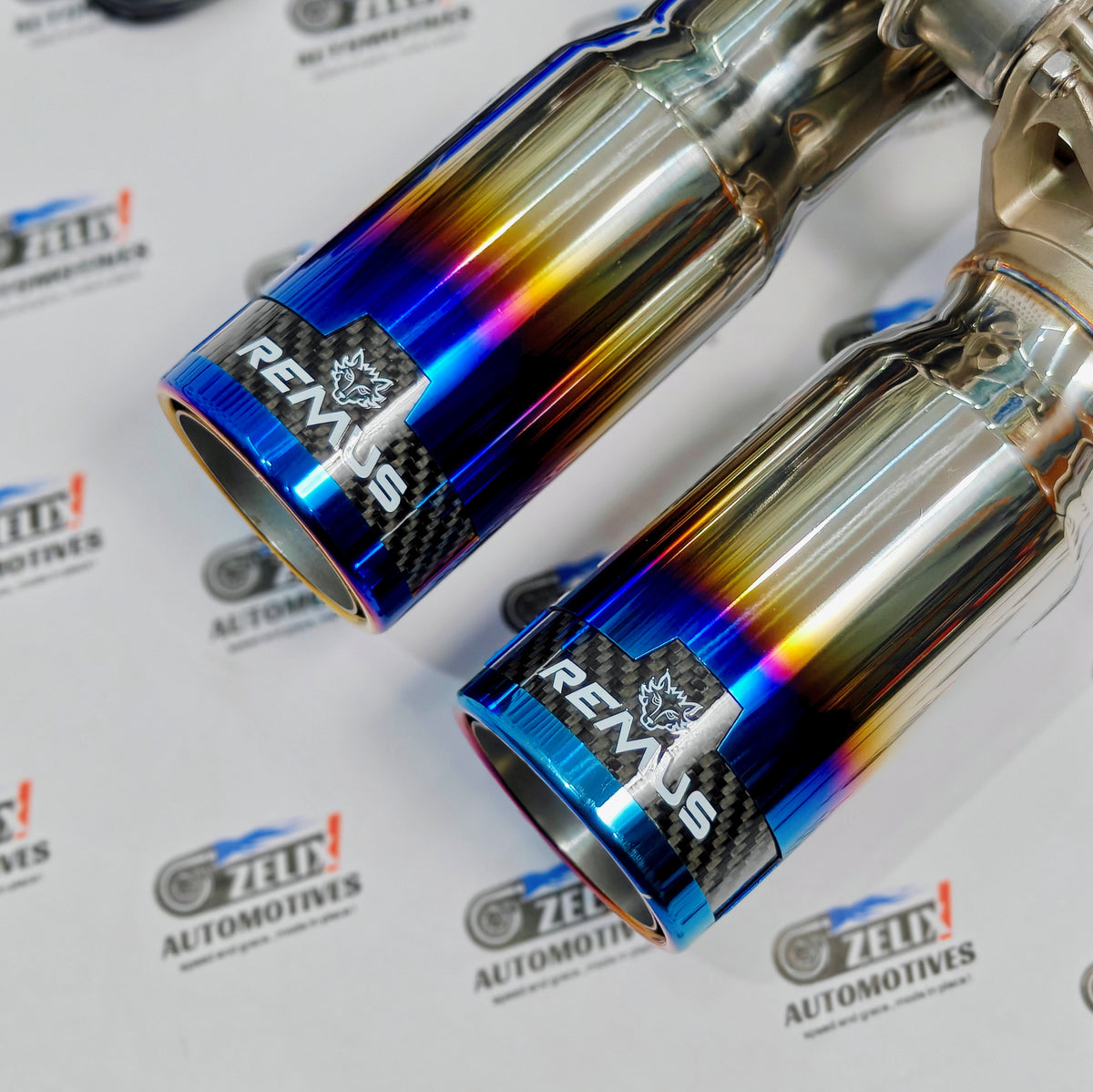 Remus Valvetronic Exhaust | Dual Tip (Burnt)