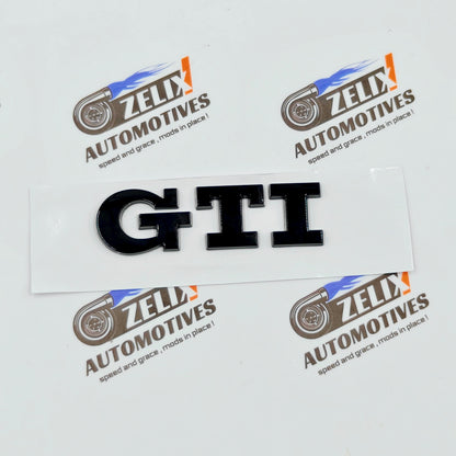 VW Polo GTI Badges | Easy Peel & Stick