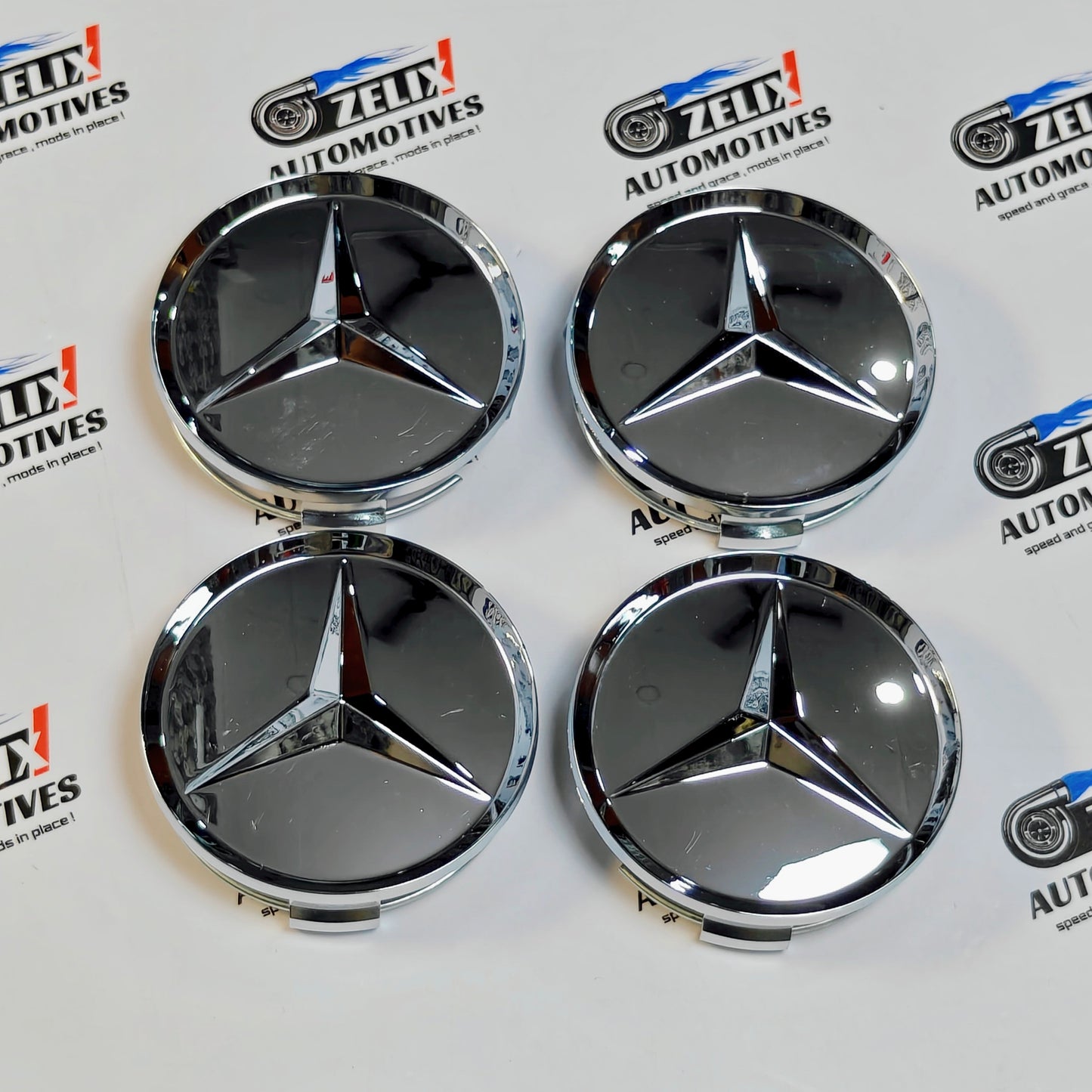 Mercedes-Benz Wheel Caps Outer Diameter 78 mm