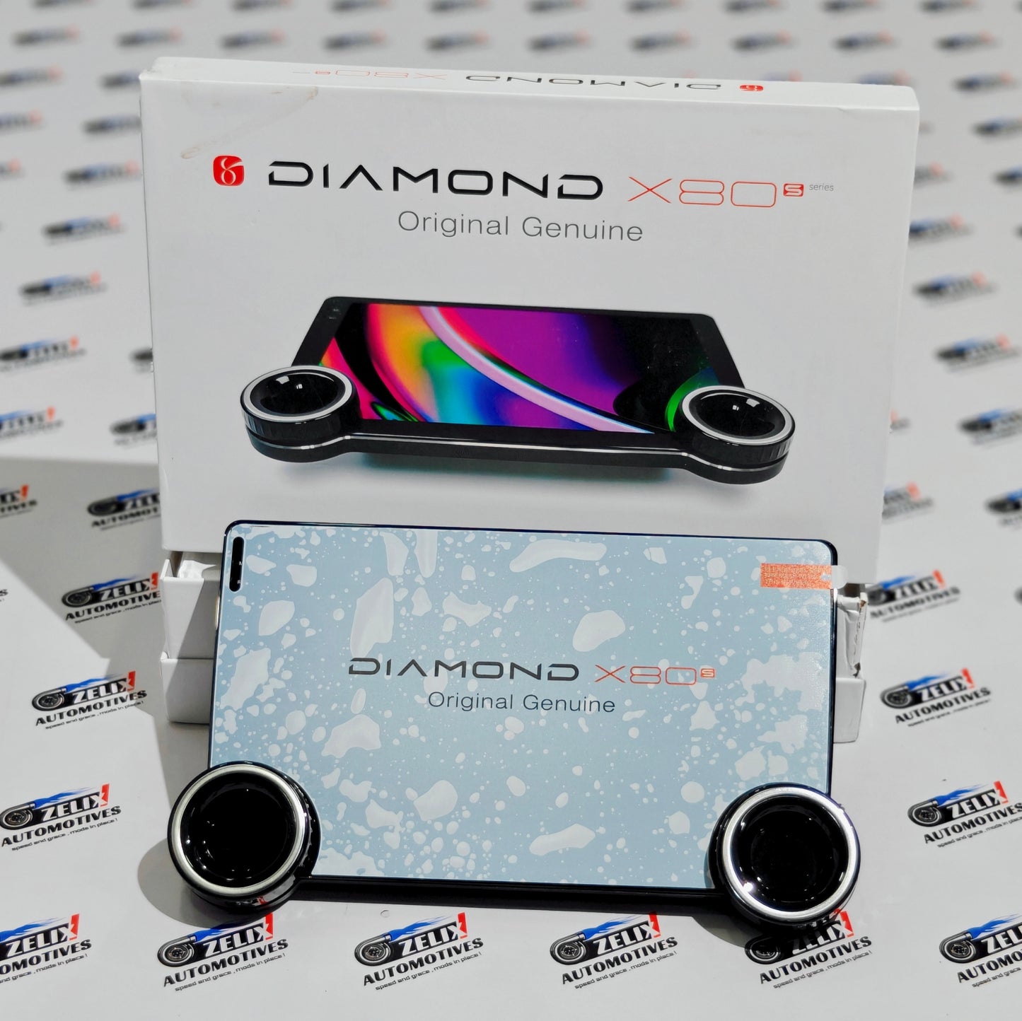 Diamond X80 | 10.1 Inch Inch Android QLED Car Stereo System With Dual Knobs