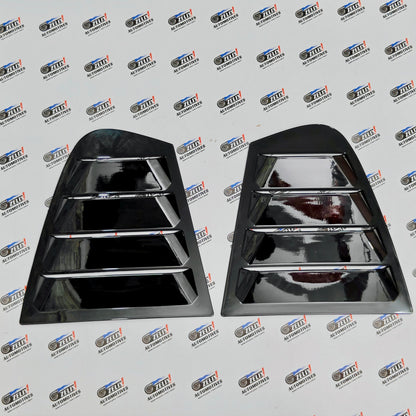 BMW 3-Series F30 Side Window Louvers | Compatible With 2012-2019