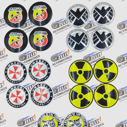 Wheel Stickers Sporty Designs | Universal Fit