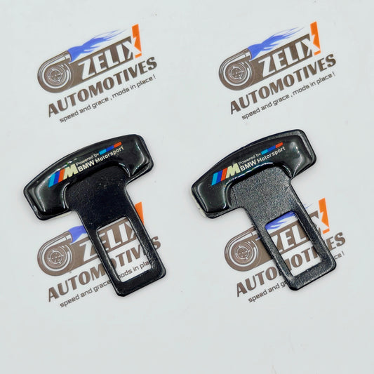 BMW Motorsport Edition Seat Belt Clips | Set of Two