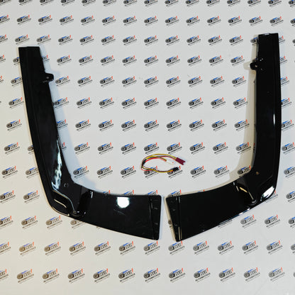 Rear Bumper Diffuser For BMW 5-Series G30 & G38 With Canards | V-TEN