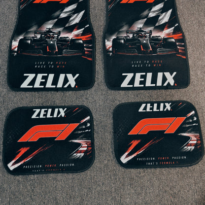 Formula-1 Inspired Car Floor Mats | Motorsport design