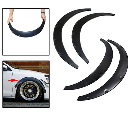 Fender Flares Universal Set of 4 | Aftermarket Flexible Wheel Arch Extensions Universal Fit
