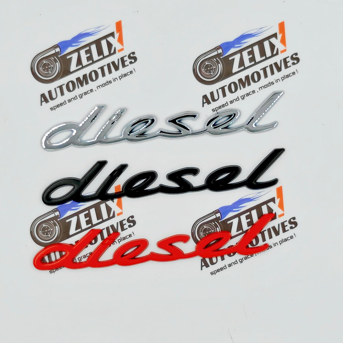 Petrol & Diesel Car Badges